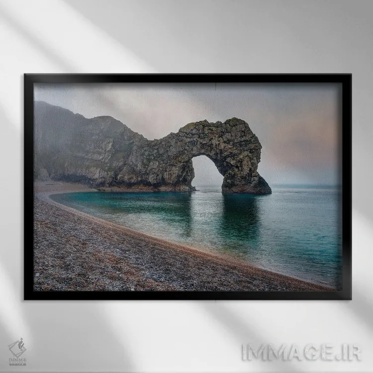 تابلو دروازه اثر دیوید گارباورر - نمای قابدار مشکی