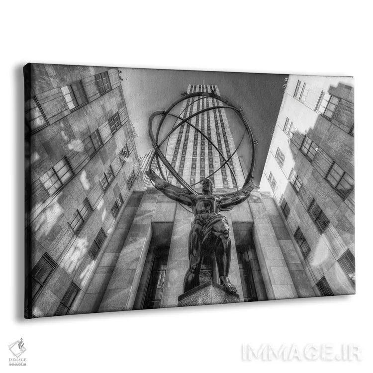 تابلو اطلس اثر دیوید گارباورر - نمای پرسپکتیو محصول