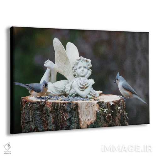 تابلو ناهار پَرخزک (پرنده) اثر دیوید گارباورر - نمای پرسپکتیو محصول