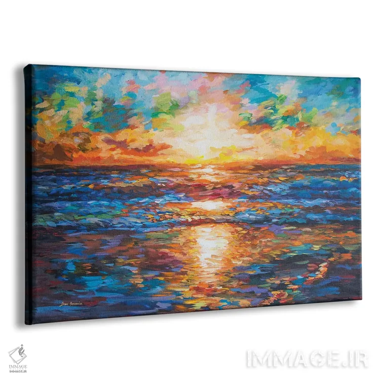 تابلو دریای احساسات اثر لئون دوونیس - نمای پرسپکتیو محصول