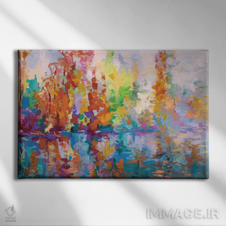 تابلو امکانات بینهایت اثر لئون دوونیس - نمای روبهرو روی دیوار