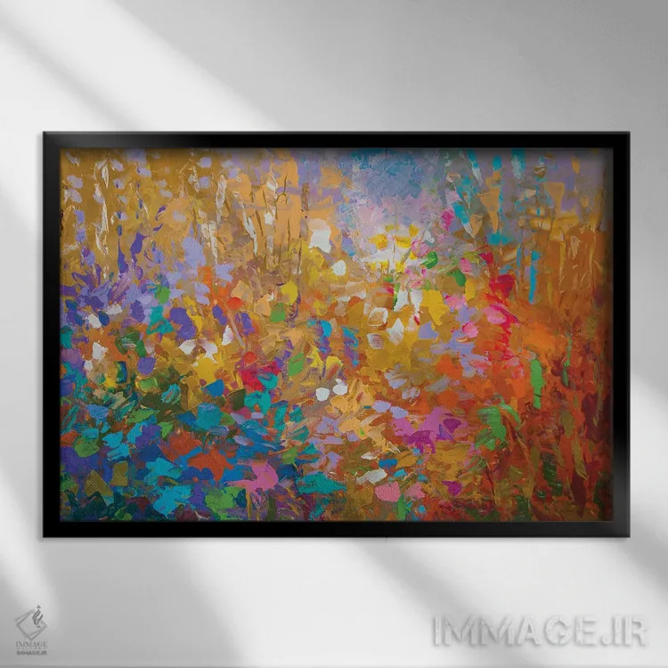 تابلو انرژی و سرزندگی اثر لئون دوونیس - نمای قابدار مشکی