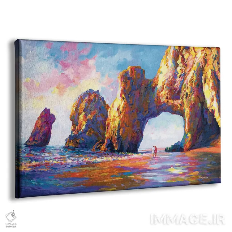 تابلو خاطرات طاق کابو سن لوکاس اثر لئون دوونیس - نمای پرسپکتیو محصول