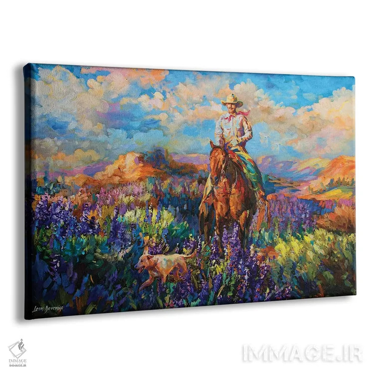 تابلو روح آزاد اثر لئون دوونیس - نمای پرسپکتیو محصول