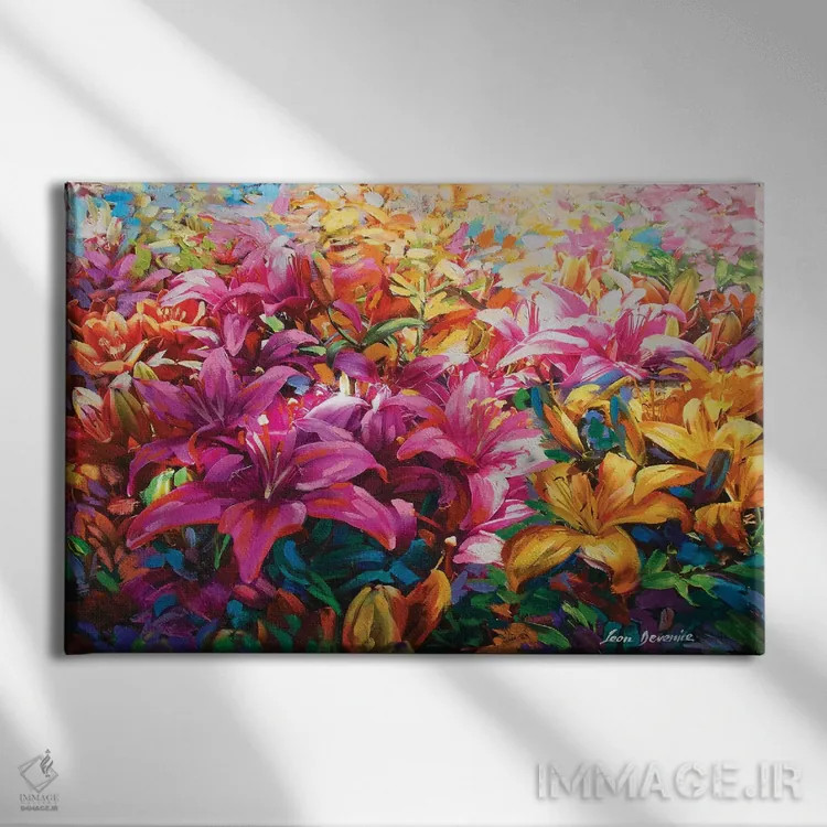 تابلو باغ نور اثر لئون دوونیس - نمای روبهرو روی دیوار