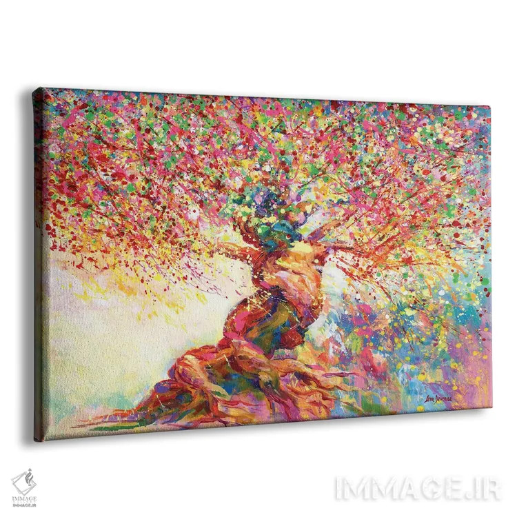 تابلو درخت اشتیاق اثر لئون دوونیس - نمای پرسپکتیو محصول