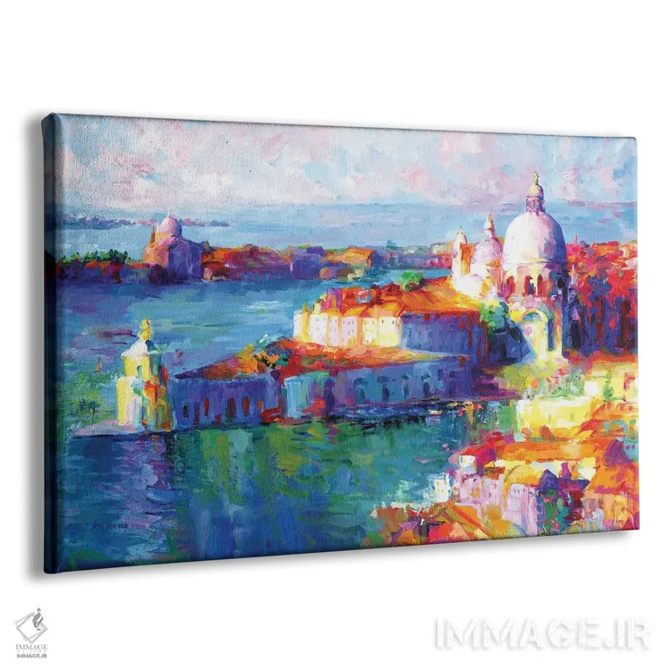 تابلو Italy,ونیز، ایتالیا اثر لئون دوونیس - نمای پرسپکتیو محصول