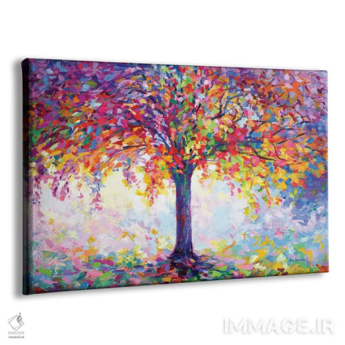 تابلو درخت خوشبختی اثر لئون دوونیس - نمای پرسپکتیو محصول