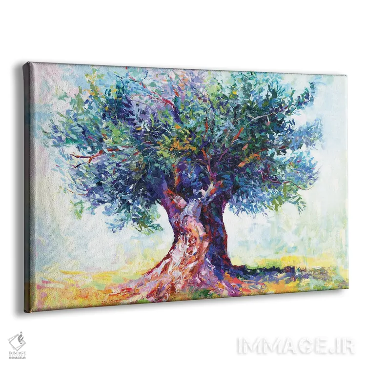 تابلو درخت زیتون اثر لئون دوونیس - نمای پرسپکتیو محصول