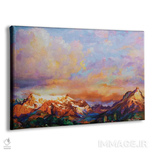 تابلو جذابیت صبحگاهی اثر لئون دوونیس - نمای پرسپکتیو محصول