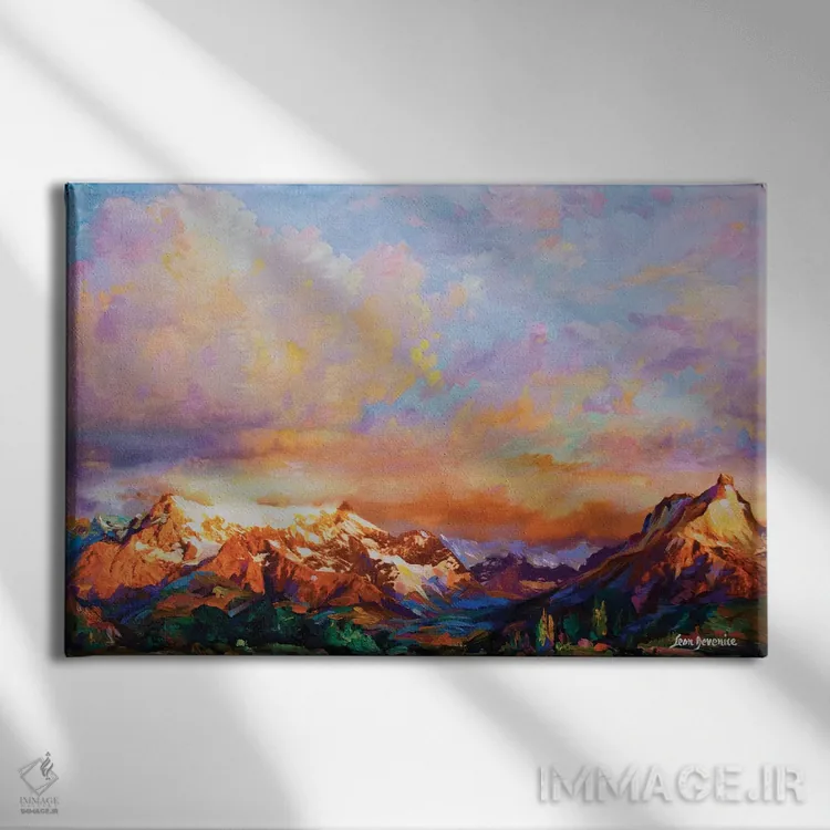 تابلو جذابیت صبحگاهی اثر لئون دوونیس - نمای روبهرو روی دیوار