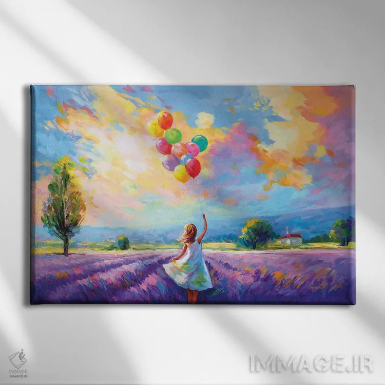 تابلو اشتیاق پرواز اثر لئون دوونیس - نمای روبهرو روی دیوار