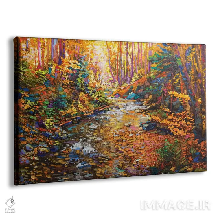 تابلو شکوه پاییز اثر لئون دوونیس - نمای پرسپکتیو محصول