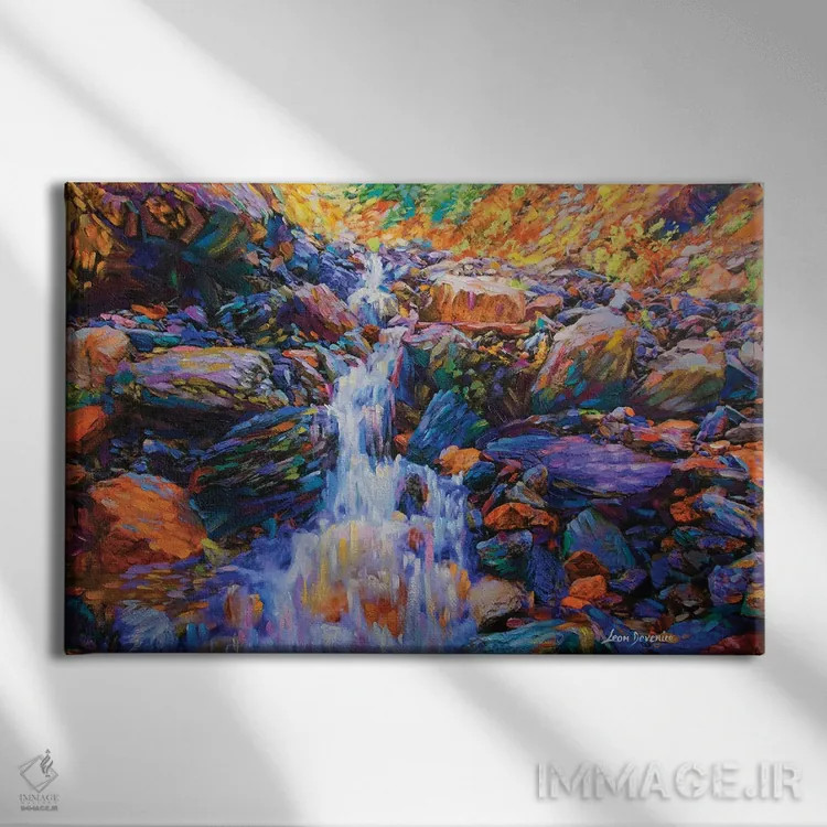 تابلو آواز بهار اثر لئون دوونیس - نمای روبهرو روی دیوار