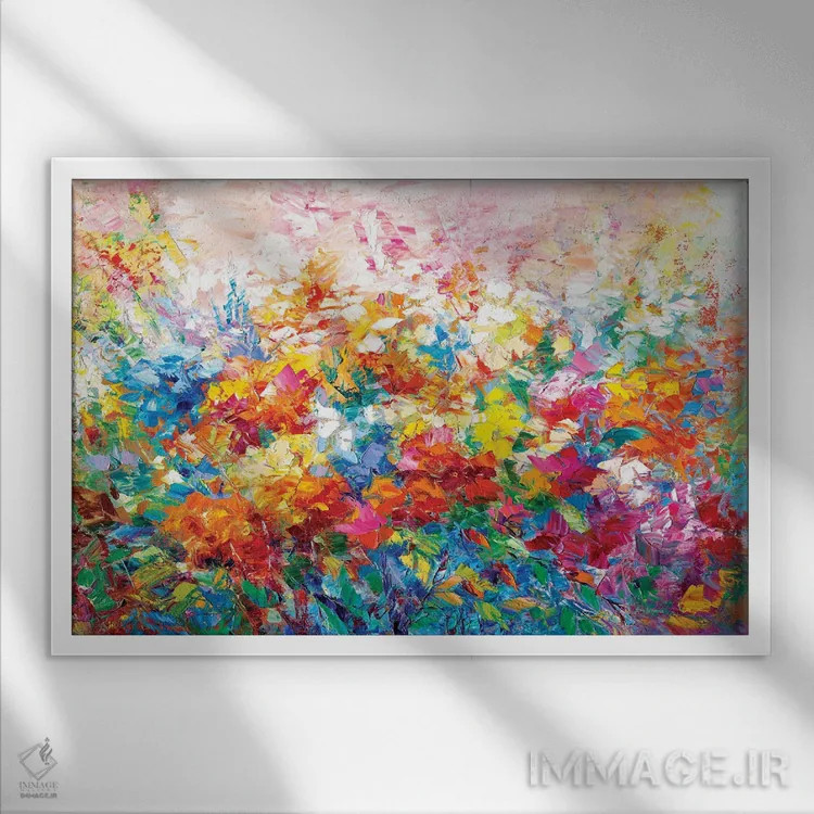 تابلو شکوه تابستان اثر لئون دوونیس - نمای قابدار سفید