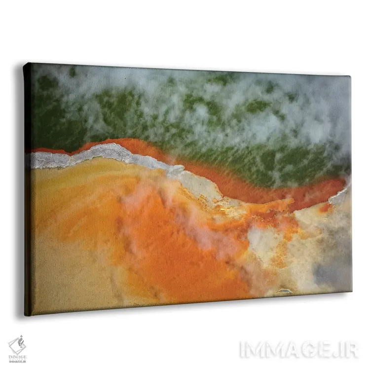 تابلو حوض شامپاین و تابلوی هنرمندان، منطقه حرارتی وایوتاپو، نزدیک روتوروا، جزیره شمالی، نیوزیلند اثر دیوید وال - نمای پرسپکتیو محصول