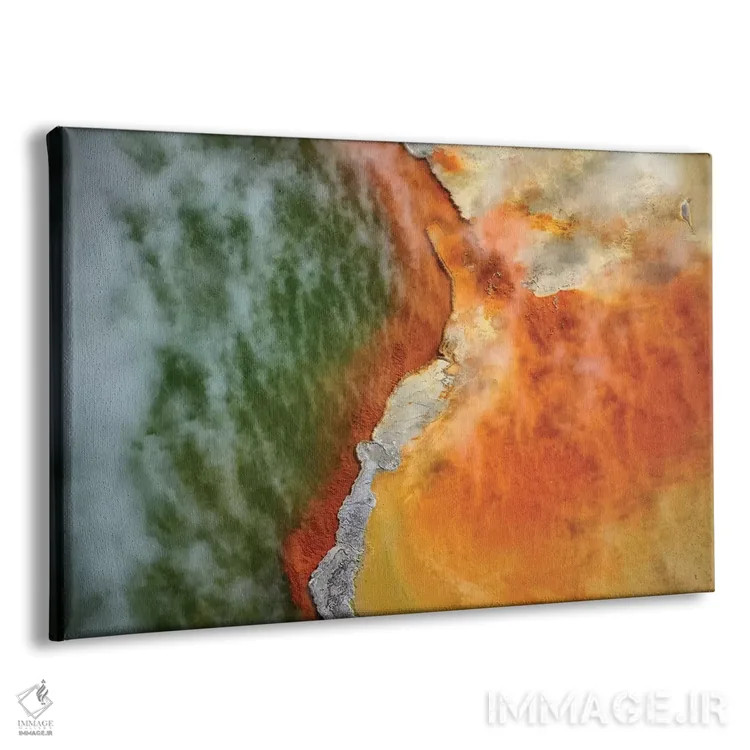 تابلو حوض شامپاین و تابلوی هنرمندان، منطقه حرارتی وایوتاپو، نزدیک روتوروا، جزیره شمالی، نیوزیلند اثر دیوید وال - نمای پرسپکتیو محصول