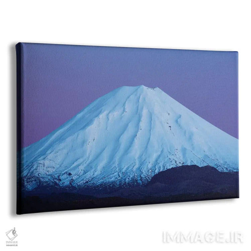 تابلو کوه نگائوروهوه در سپیدهدم، پارک ملی تونگاریر، فلات مرکزی، جزیره شمالی، نیوزیلند اثر دیوید وال - نمای پرسپکتیو محصول