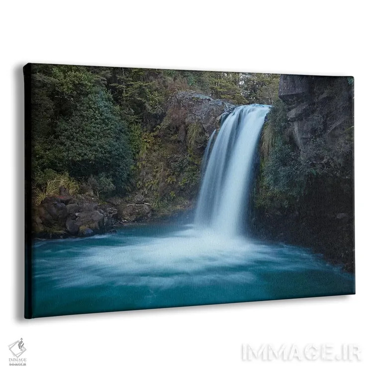 تابلو آبشار تاوهائی، رودخانه واکاپاپانویی، پارک ملی تونگاریر، فلات مرکزی، جزیره شمالی، نیوزیلند اثر دیوید وال - نمای پرسپکتیو محصول
