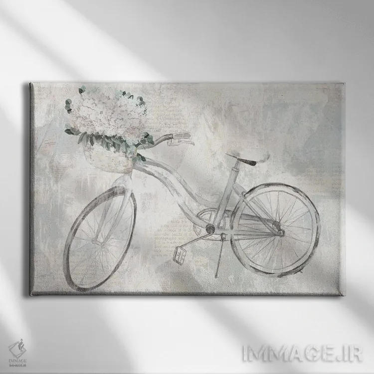 تابلو رویای دوچرخه اثر داگوود پورتفولیو (استودیو) - نمای روبهرو روی دیوار