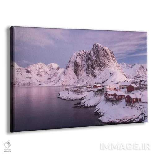 تابلو Moskenesoya, Sakrisoy, Norway.,جزایر لوفوتن، موسکنسئویا، ساکریسئو، نروژ اثر دبورا وینچستر - نمای پرسپکتیو محصول