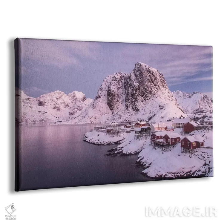 تابلو Moskenesoya, Sakrisoy, Norway.,جزایر لوفوتن، موسکنسئویا، ساکریسئو، نروژ اثر دبورا وینچستر - نمای پرسپکتیو محصول