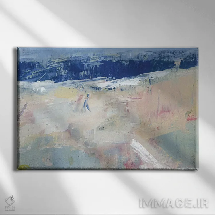 تابلو سفر به ویل راجرز اثر دانا ودرز - نمای روبهرو روی دیوار