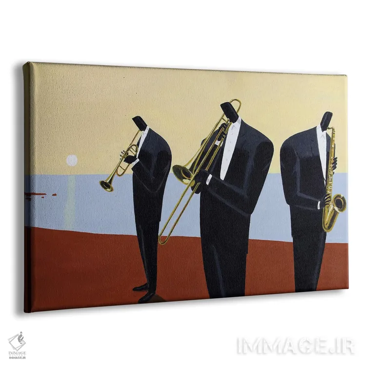 تابلو بادهای ساحلی اثر دارل دنیلز - نمای پرسپکتیو محصول