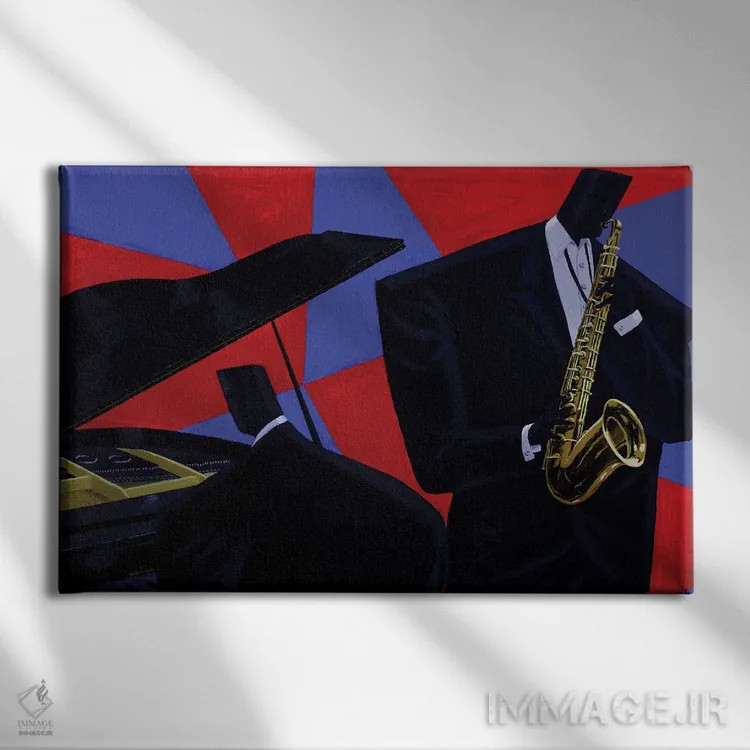 تابلو دوتُن اثر دارل دنیلز - نمای روبهرو روی دیوار