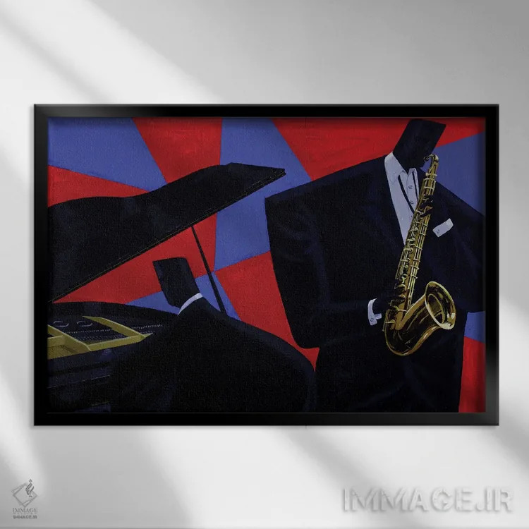 تابلو دوتُن اثر دارل دنیلز - نمای قابدار مشکی