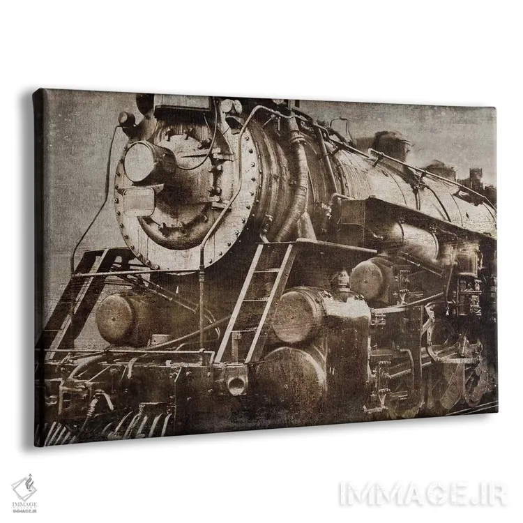 تابلو لوکوموتیو اثر دیلان متیوز - نمای پرسپکتیو محصول