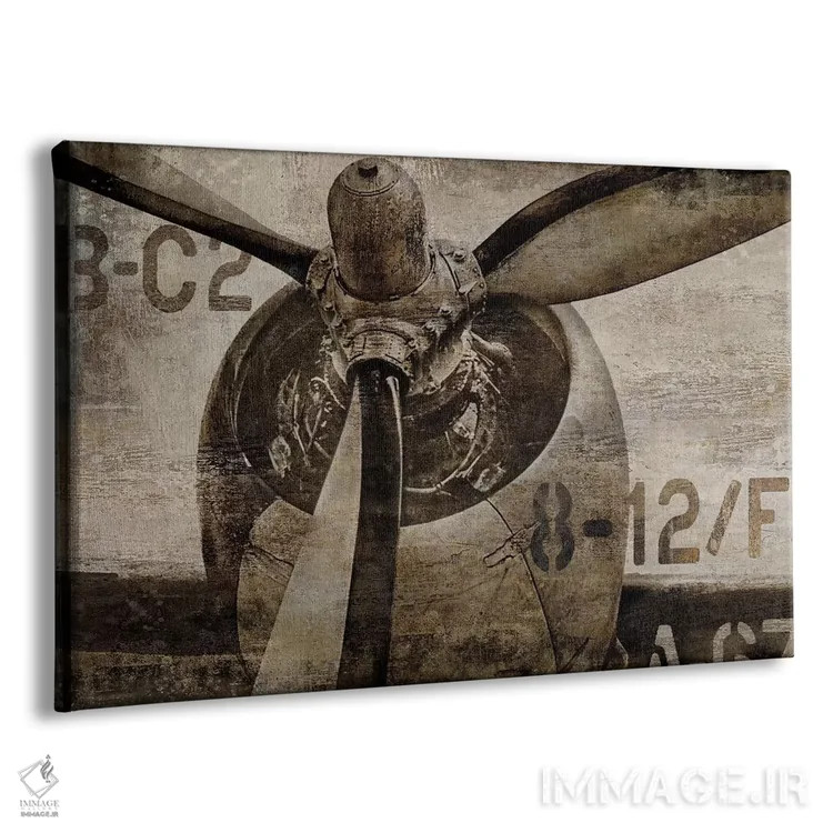 تابلو ملخ قدیمی اثر دیلان متیوز - نمای پرسپکتیو محصول
