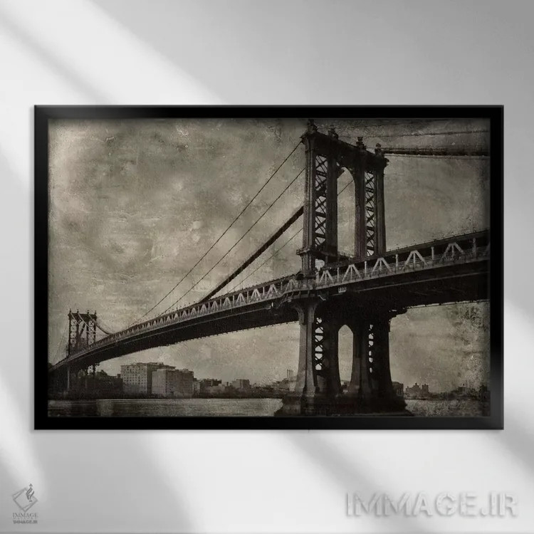 تابلو پل ۲ اثر دیلان متیوز - نمای قابدار مشکی