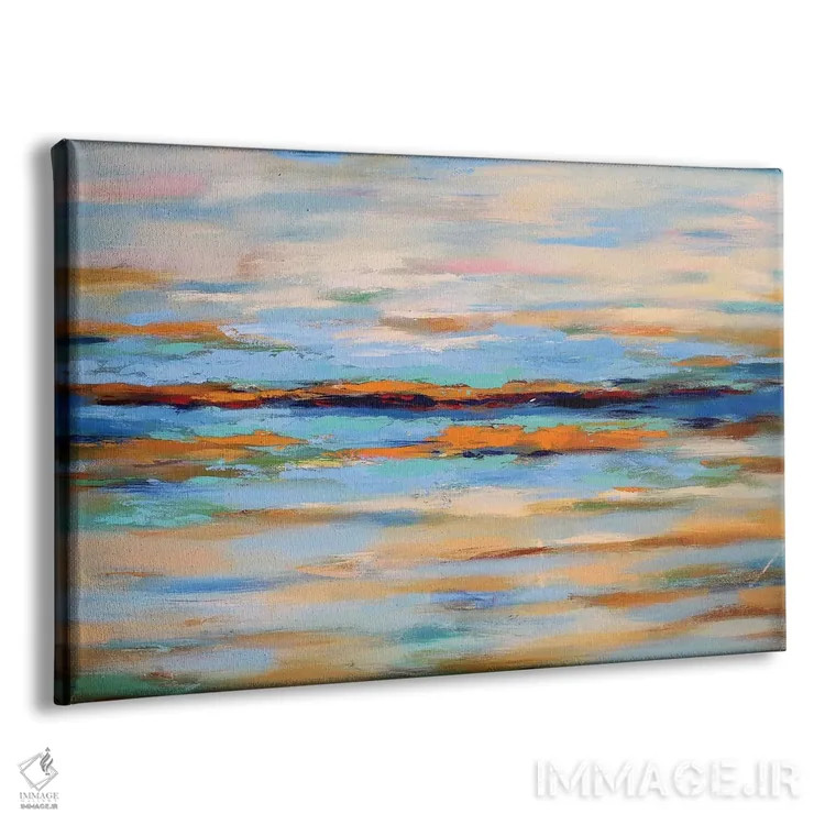 تابلو طبیعت بیجان دریایی抽象 اثر رباورهاا کریستوا - نمای پرسپکتیو محصول