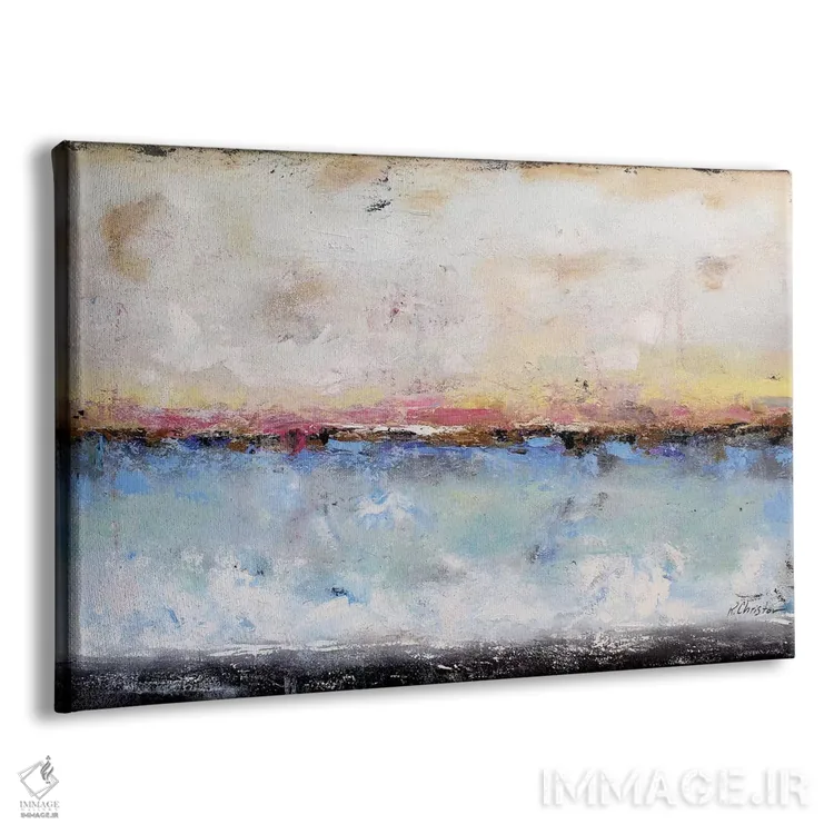 تابلو طبیعت بیجان دریایی抽象 هفتم اثر رباورهاا کریستوا - نمای پرسپکتیو محصول