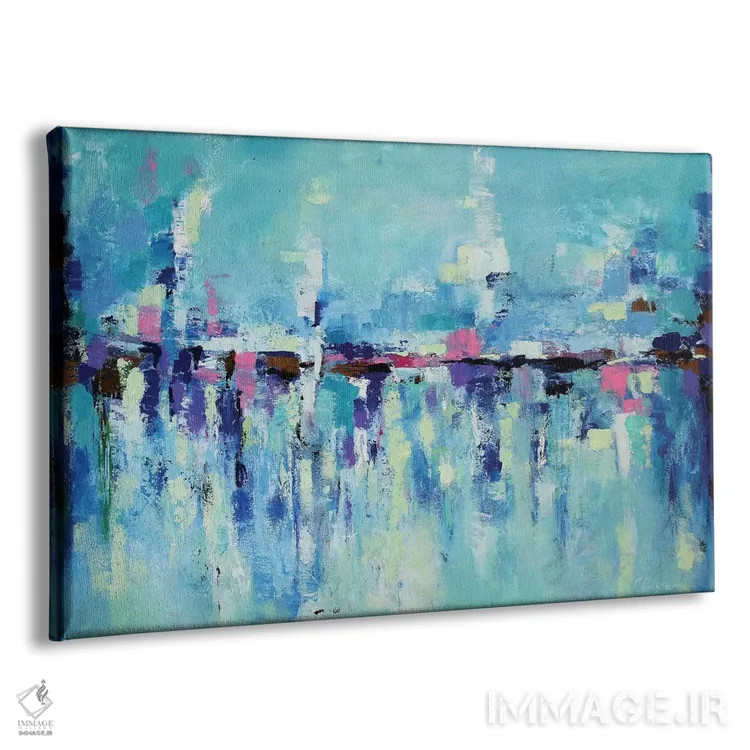 تابلو طبیعت بیجان دریایی抽象 دهم اثر رباورهاا کریستوا - نمای پرسپکتیو محصول