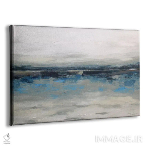 تابلو منظرهٔ انتزاعی دریا بیست و شش اثر رباورهاا کریستوا - نمای پرسپکتیو محصول