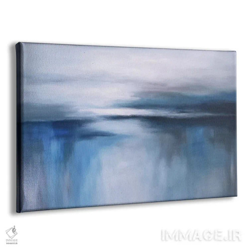 تابلو منظرهٔ انتزاعی دریا بیست و چهار اثر رباورهاا کریستوا - نمای پرسپکتیو محصول