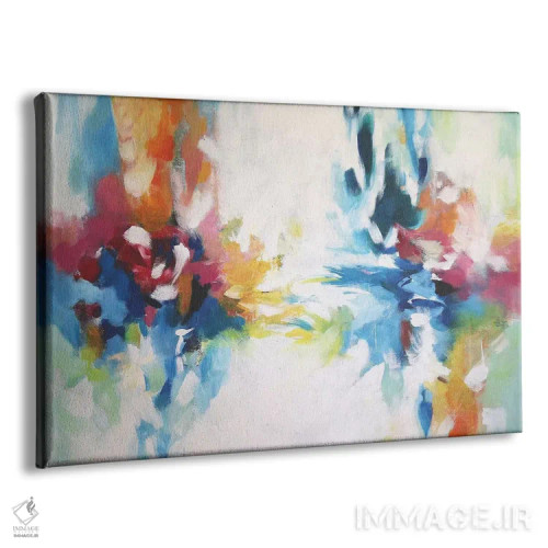 تابلو باغ انتزاعی هشت اثر رباورهاا کریستوا - نمای پرسپکتیو محصول