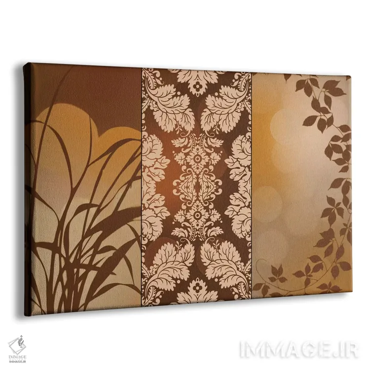 تابلو تزئینات نخی برنزی اثر ادوارد آپاریسیو - نمای پرسپکتیو محصول