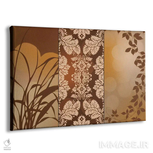 تابلو تزئینات نخی برنزی اثر ادوارد آپاریسیو - نمای پرسپکتیو محصول