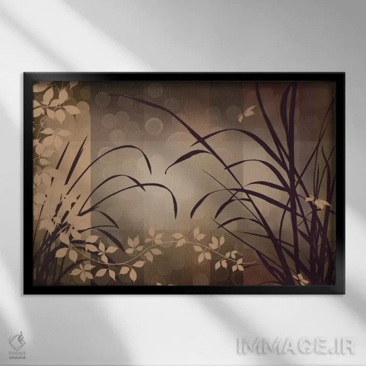 تابلو جشن شکوه اثر ادوارد آپاریسیو - نمای قابدار مشکی