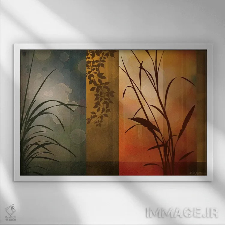 تابلو از غروب تا سپیدهدم اثر ادوارد آپاریسیو - نمای قابدار سفید