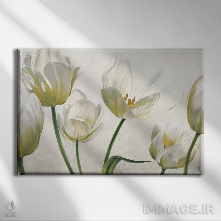 تابلو دمیدن نور اثر اوا باربرینی - نمای روبهرو روی دیوار