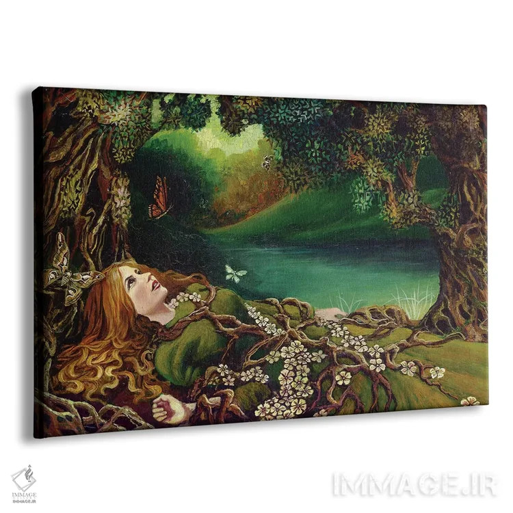 تابلو بیداری اثر امیلی بالیوت - نمای پرسپکتیو محصول