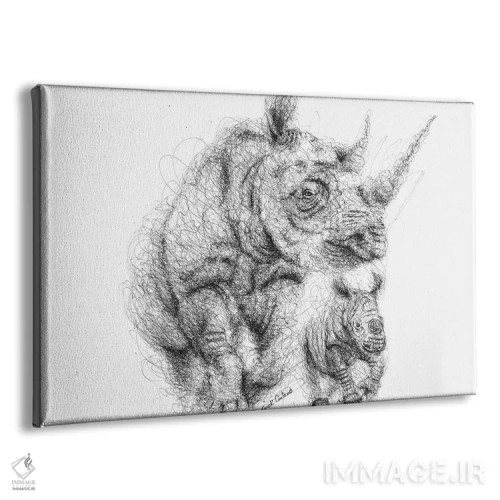 تابلو مادری اثر ریک سنتنو - نمای پرسپکتیو محصول