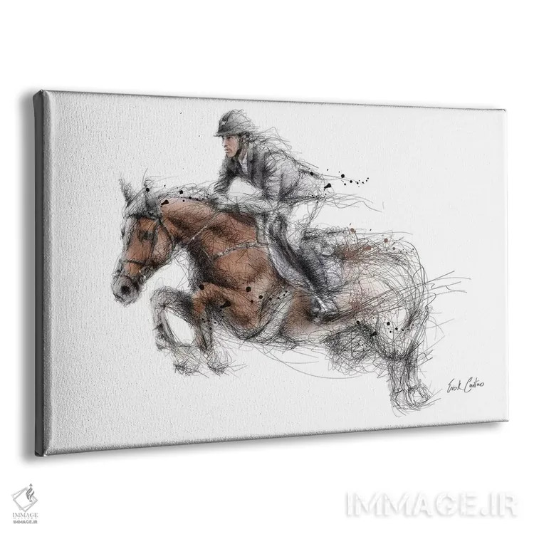 تابلو همزیستی اثر ریک سنتنو - نمای پرسپکتیو محصول