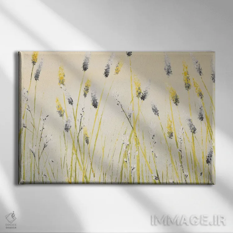 تابلو مزرعهٔ بوگبین (گیاه دارویی) اثر اما کوگلن - نمای روبهرو روی دیوار
