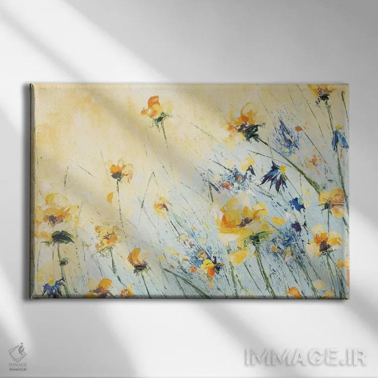 تابلو ساختهام مرا باترکاپ (نام ترانه) اثر اما کوگلن - نمای روبهرو روی دیوار