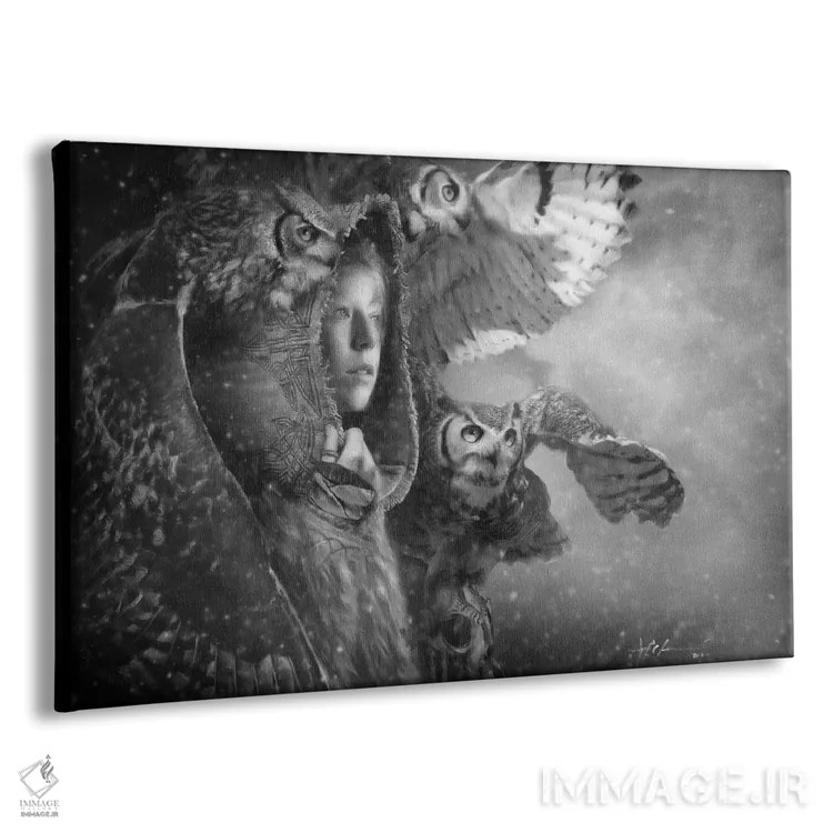 تابلو ردای محافظت اثر جف اچواریا - نمای پرسپکتیو محصول